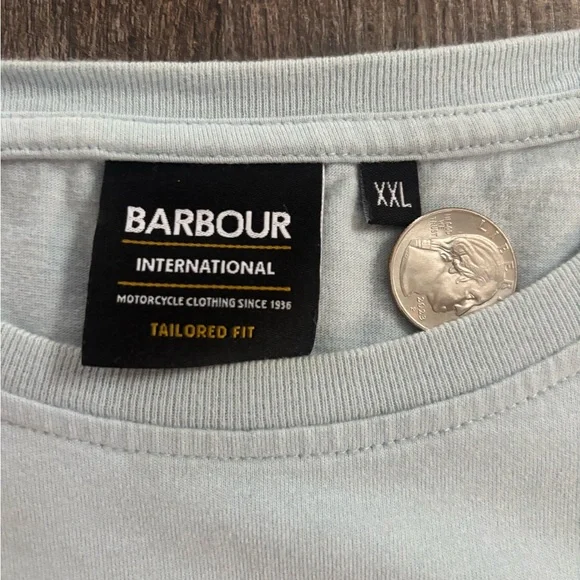 Barbour International Duke Motorcycle Tee Shirt - Picture 2 of 4